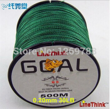 LineThink GOAL Japan Multifilament 100% PE Braided Fishing Line