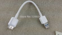 Micro USB 3.0 usb cable 20CM Short Cable for Samsung Galaxy Note3 Sync Charger Cable Cord note 3 N9000 N9005 White,Free Shipping