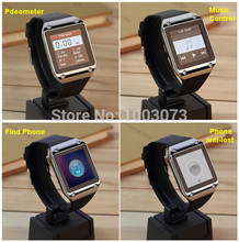 Free shipping Bluetooth smart watch Android MI W2 for Phone Wearable Electronic Tracker Sport Android Facebook