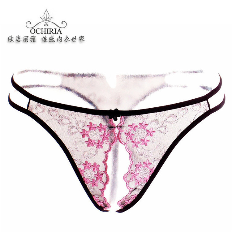 Sexy-Lingerie-Thong-Exotic-Transparent-Open-Crotch-G-Strings-Underwear ...