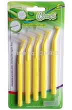 Free shipping Interdental Brush 0.7/0.8/1.0-1.2/1.2-1.5mm Toothbrush Floss High Strength Brush Long Handle