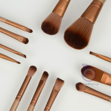 Brand 12 pcs nake naked 3 pinceis kit de pinceis maquiagen professional makeup brushes set kit
