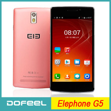 Original Elephone G5 Mobile Phone 5 5 HD 1280 720 MTK6582 Smart Wake Android 4 4