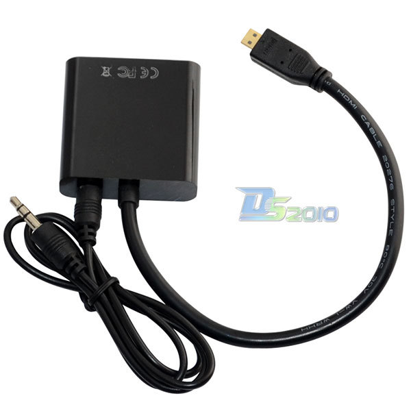 Купить микро-hdmi vga выход видео конвертер адаптер для pc монитор с ...