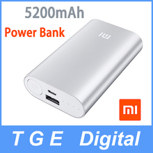 Original Xiaomi Power Bank Station 5200mAh External Lithium-ion Battery Portable Charger for iPhone/Samsung Smartphone