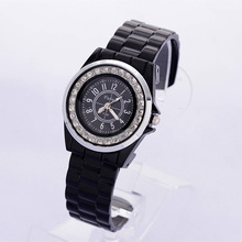 New Arrivals Good Quality Women Fashion Casual Diamond edged Bracelet Jewelry Watch Watches Clocks Wristwatches Hot