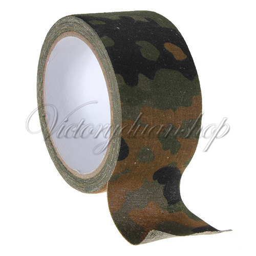 Army Camo Fabric Tape Gun Stealth Wrap Desert Waterproof Insulated Camouflage Decoration Cloths Shooting Hunting Free