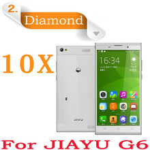 JIAYU G6 Phone Diamond Sparkling Protective Film,5.7″inch Octa Core mobile phone Jiayu G6 Screen Protector 10pcs+Free shipping