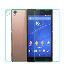 Selljimshop 2014 1PC New Front Back Tempered Glass Film Screen Protector For Sony Xperia Z3 