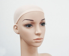 2pcs Unisex elastic wig caps for making wigs glueless hair net Wig Liner Cap Snood Nylon