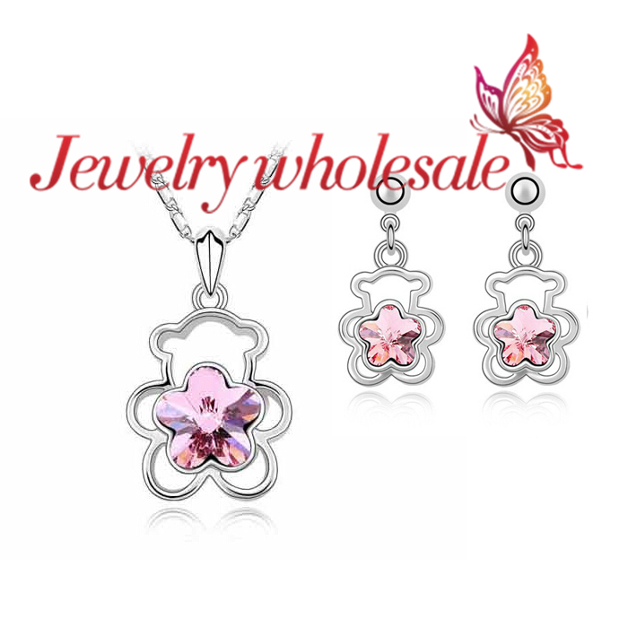 2014-crystal-sweet-bear-necklace-earrings-fashion-jewelry-for-women ...