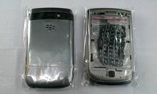 1 piece free shipping new full set back cover case complete housing white/black for blackberry torch 9810 repair parts