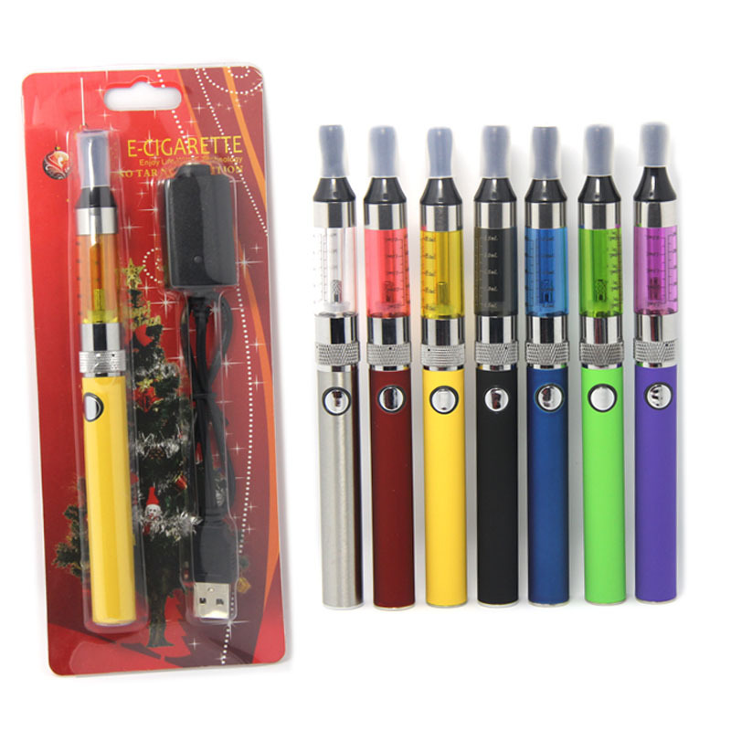 Best Ecig EVOD E cigarette blister kit T3S clearomizer evod battery T3S atomizer evod e cig