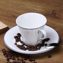 creative dream European high grade bone china cup blue ceramic coffee mugs British afternoon tea cup