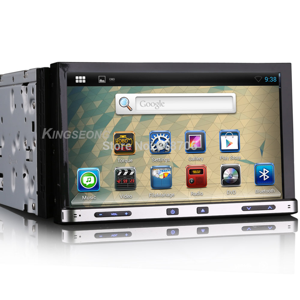 Universal 2 DIN 7 Vehicle GPS Navigation Android 4 2 2 Car DVD Player with 3G