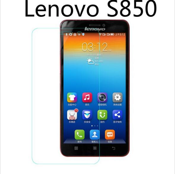 Top Quality 0 26mm Ultrathin Premium Tempered Glass Film For Lenovo S850 Screen Protector Protive Film