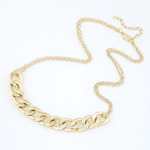 Fashion Gold Short Necklaces Chain for Women Punk Collier Colares Femininos Jewelry Bijoux 2014 Dress Accessories