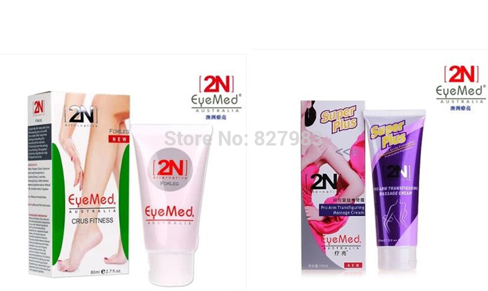 2N pro slender calves gel 80ml pro arm transfiguring massage cream 100ml slimming cream anti cellulite