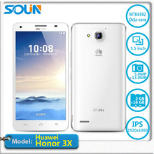 Huawei Honor 3X Pro T20 Honor 3x G750 MTK6592 Octa Core 5.5 IPS 1920×1080 16G Android 4.4 5.0MP+13.0MP 3000Mah Mobile phone