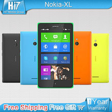 Nokia XL Original S4 Dual SIM Cell Phones 5 inch 768MB LCD Screen 5 0MP Free