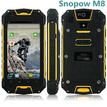 [Snopow M8]4.5inch Android 4.2 MT6589 Quad Core M8S Waterproof Shockproof Smart 3G Android Phone,1GB+4GB 8.0MP Walkie Talkie GPS