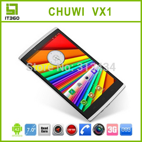 Chuwi VX1 3G Quad Core 7 inch mini Tablet PC MTK8382 1 3GHz 16GB Rom 8