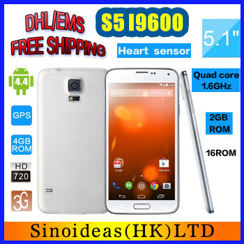 DHL free 2GB RAM 32GB ROM HDC S5 Phone S5 i9600 Phone MTK6592 Octa Core 5