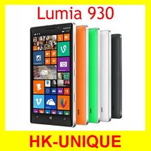 Original Nokia Lumia 930 Unlocked Windows Mobile Phone 8.1 Cell phone GSM 3G&4G 5.0 inch 20MP WIFI GPS 2GB+32GB Free shipping
