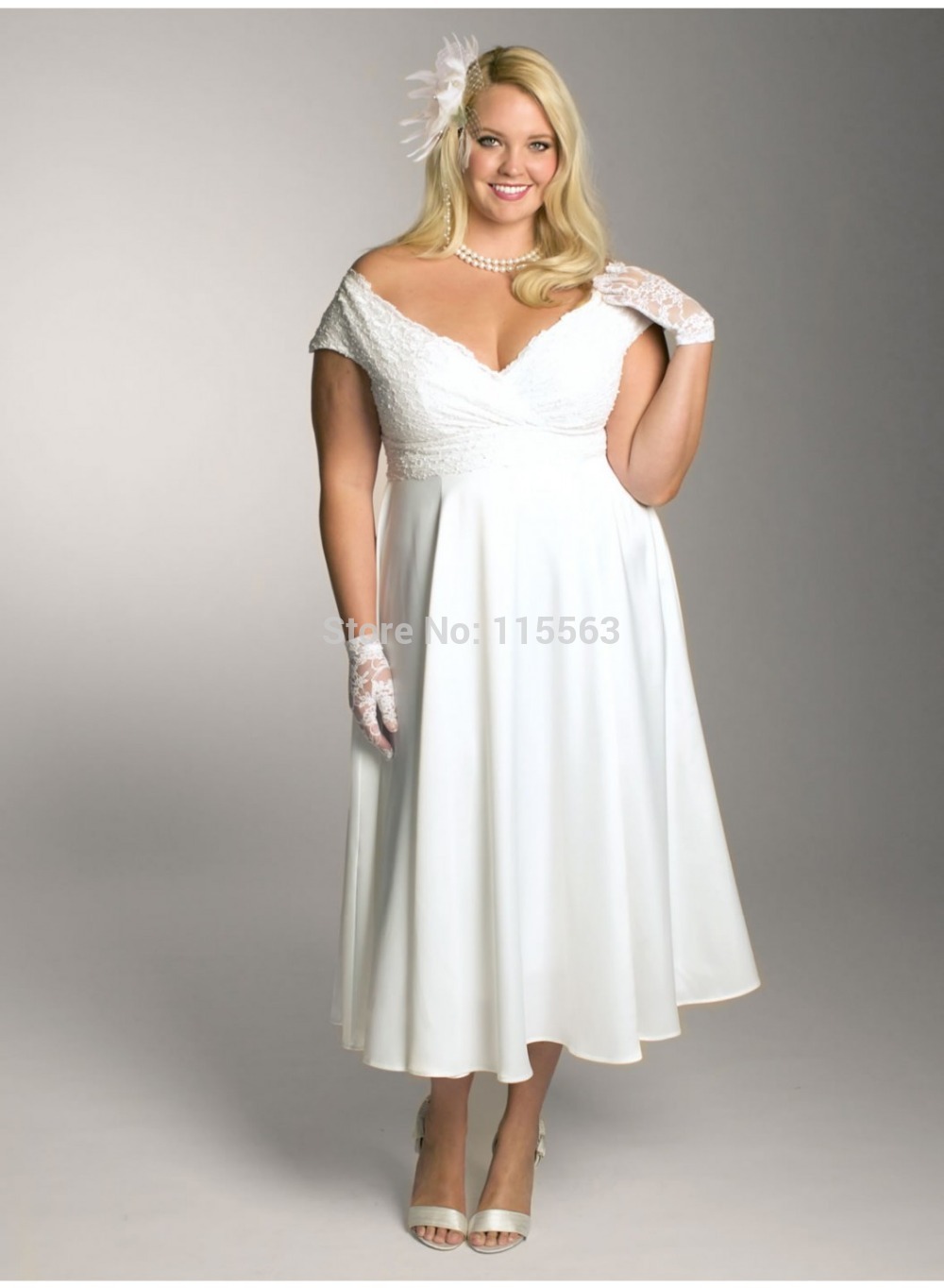 Fat girls wedding dress