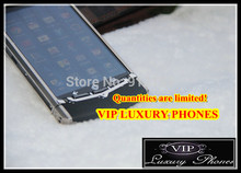 Best Top Quality Luxury Signature Phones Limited Ti Touch Titanium Black Leather Luxury Smartphone Free Shipping