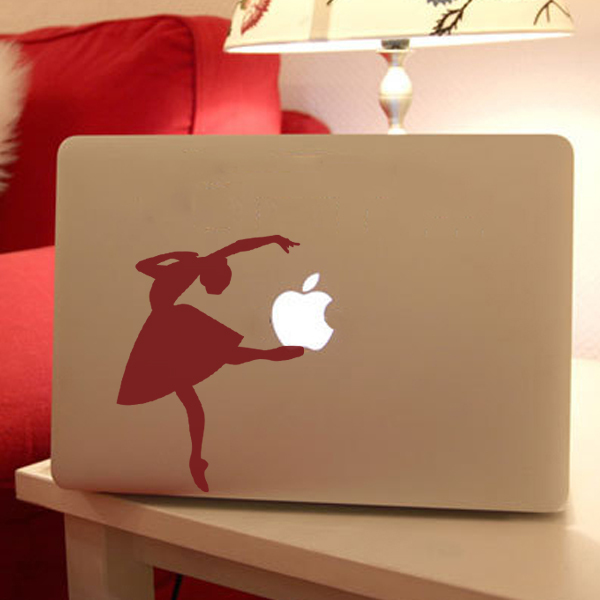 Ballet Dance Studio Pirhouette Dance Life Ballerina Decal For Macbook or Car Window 11 13 15
