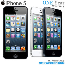 Original Apple iphone 5 phone 8MP Camera 16GB ROM  Dual Core  4.0 inches Touch Screen Free Shipping