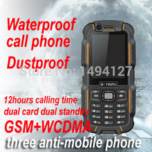 IP67 outdoor rugged waterproof phone& walkie talkie with dual sim, underwater photo,tweeter,information encryption
