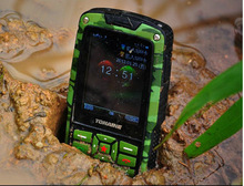 Dual sim dual standby 2 4 inch IP67 waterproof rugged outdoor shockproof dustproof durable handset mobile