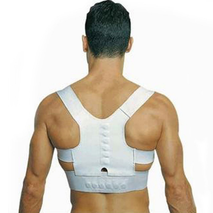 New Men Women Magnetic Posture Support Corrector Back Belt Band Pain Feel Young Belt Brace Shoulder