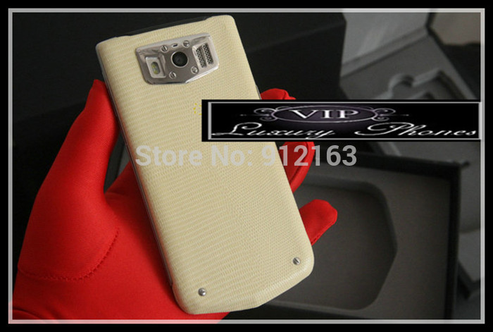 High Quality Unlocked New Limited Edition Luxury Phones CONSTELLATION V Lizard Skin Smartphone Free Shipping EMS