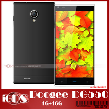 Original Doogee DG550 Octa Core MTK6592 5.5″ IPS Screen Cell Phone 16GB ROM 1.7GHz android 4.2.9 13MP camera smartphone