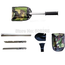 Cool Ultimate Survival Knife Shovel Axe Emergency Camping Hiking Gear Kit Tools