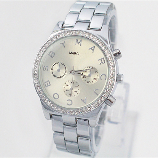 2014 Brand Women Watch Rhinestone quartz watch Fashion lady luxury dress bracelet Wristwatches Christmas gift free