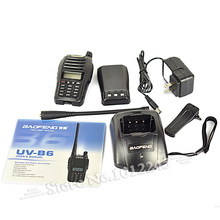 BaoFeng UV B6 Two Way Radio 5W VHF UHF 136 174 400 470 Dual Band Portable