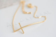Factory Direct sales 12pcs lot Long Religious Convex Cross Bracelet 18K Gold Silver Rose Gold 3
