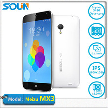 Original MEIZU MX3 Smartphone 5 1 FHD IPS 1800x1080 Octa Core Exynos 5410 2GB RAM 16GB