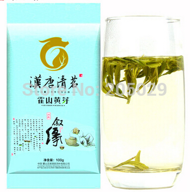 New 2014 Spring Top Grade Huoshan Yellow Bud Tea Huoshan Yellow Tea 100g 