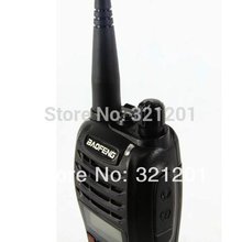  Black BaoFeng UV B6 Dual Band Two Way Radio 136 174MHz 400 470 MHz walkie