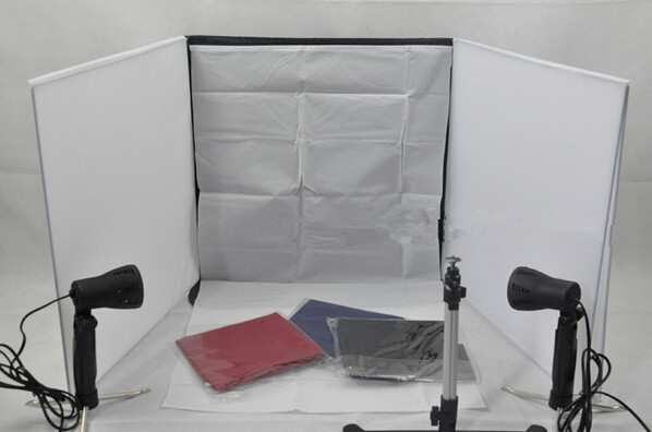 Portable 60cm Camera LED Photo Studio Box Light Lighting Cube Tent Kit w Tripod FAST EMS