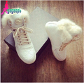 New Winter Boots For Women High-heeled Fringed Boots High-top Boots
