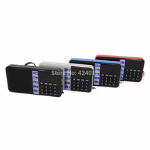 Portable Mini Lcd Digital Micro FM Radio Speaker USB TF Mp3 Alarm Clock Player