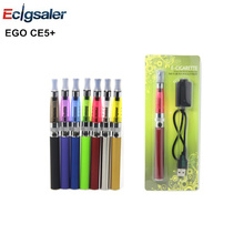 10pcs/lot High quality EGO CE5+ e-Cigarette Starter Kit EGO 1.6ml CE5+ With 650/900mAh eGo battery for EGO Blister packaging Kit