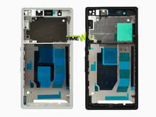 10pcs Original middle Frame housing For Sony Xperia Z C6603 L36 L36h LT36 + tape Black purple white parts Free shipping