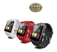Free Shipping Bluetooth Smartphone WristWatch U8 U Watch for iPhone 4 4S 5 5S Samsung S4